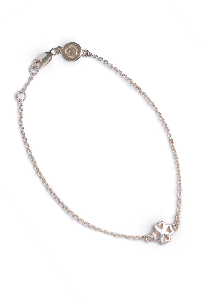 The Essential Clover Bracelet - Plata
