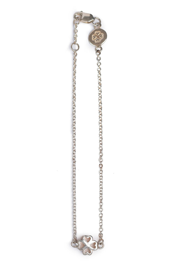 The Essential Clover Bracelet - Plata