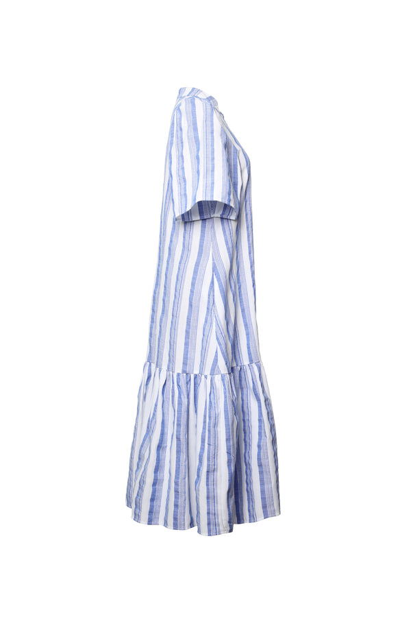 Vestido Riviera Urbana - Rayas Azul