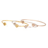 The Essential Clover Cuff Bracelet - Plata