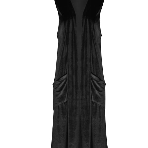 Chaleco Velvet Negro - 50% OFF