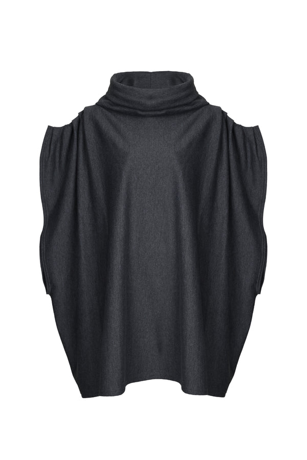 The New Poncho - Gris Oxford