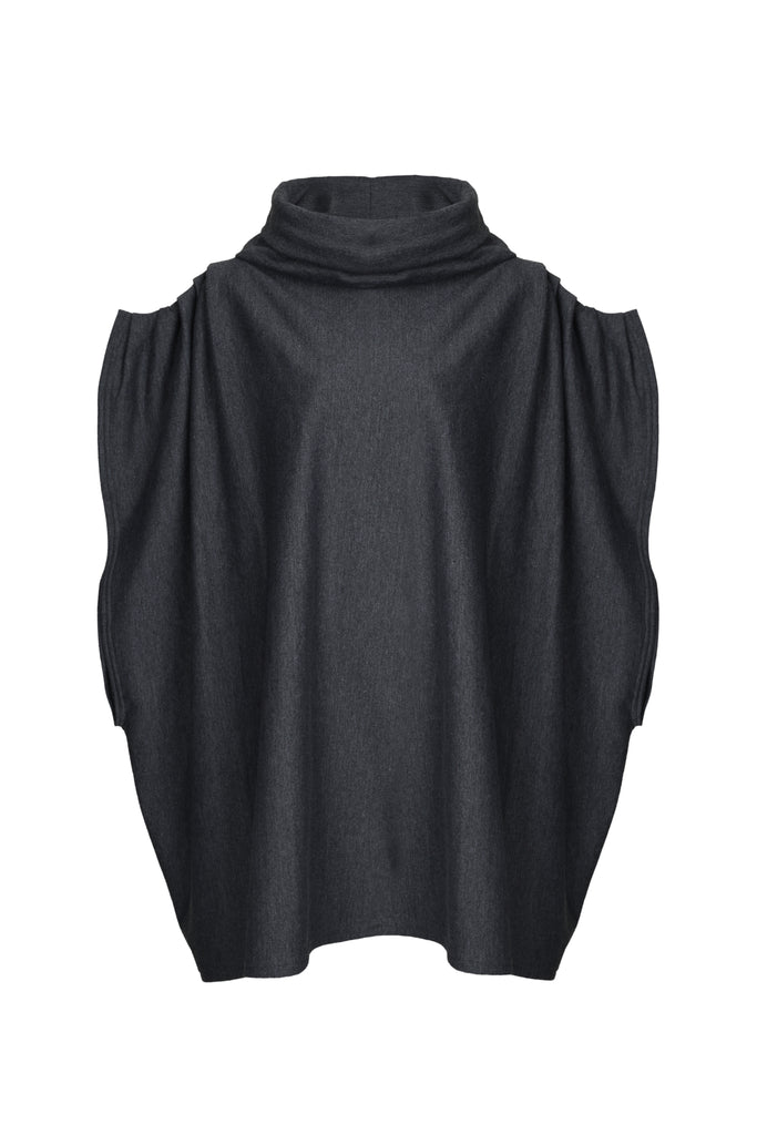 The New Poncho - Gris Oxford