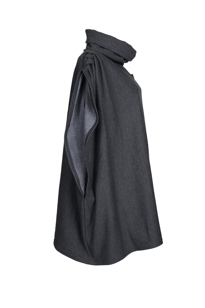 The New Poncho - Gris Oxford